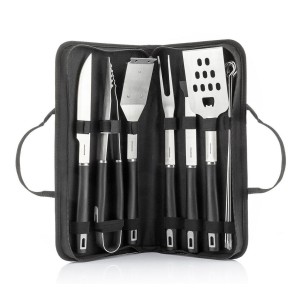 KIT DE 6 UTENSILIOS PARA BARBACOA CON...
