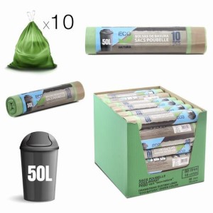 PACK 10 BOLSAS DE BASURA 50 LITROS...