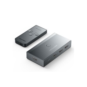 SWITCH HDMI 2.1 3-1 CON MANDO 8K GRIS...