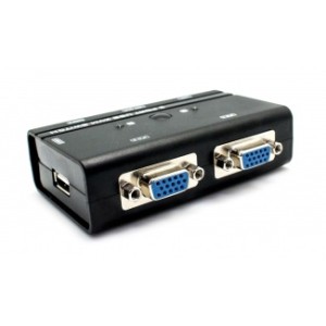 CONMUTADOR KVM2 USB/VGA SWITCH 2...