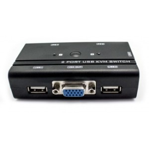 CONMUTADOR KVM2 USB/VGA SWITCH 2...