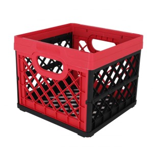 CAJA PLEGABLE 25 LITROS ROJA NEGRO...