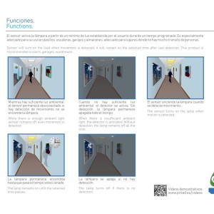SENSOR IR DE MOVIMIENTO SIRPAS...