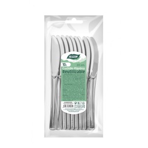 PACK 10 CUCHILLOS PLASTICO...