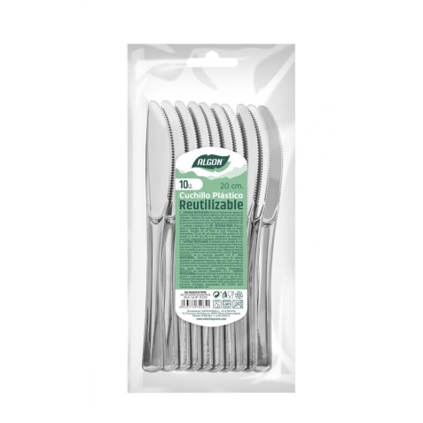 PACK 10 CUCHILLOS PLASTICO...
