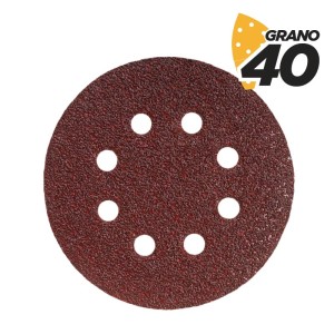 PACK 10 LIJAS CIRCULARES 125MM GRANO...