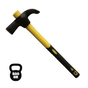 MARTILLO ENCOFRADOR 500GR MANGO FIBRA...