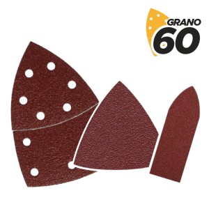 SET DE 9 LIJAS GRANO 60 PARA LIJADORA...