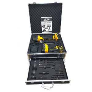 PACK 20V TALADRO PERCUTOR+RADIAL...