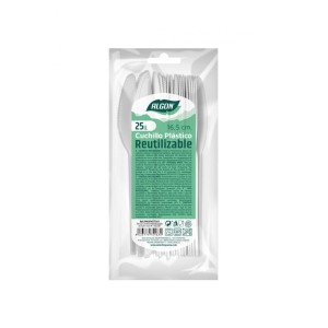 PACK 25 CUCHILLOS PLASTICOS...