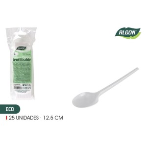 PACK 25 CUCHARAS POSTRE PLASTICAS...