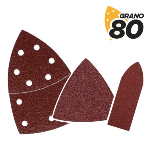 SET DE 9 LIJAS GRANO 80 PARA LIJADORA...