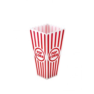 CUBO PALOMITAS PLASTICO 9.5 X 19.3CM...