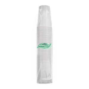 PACK 50 VASOS PLASTICOS BLANCO 250CC...