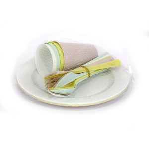 PACK CUBIERTOS PICNIC 20 PIEZAS DEM