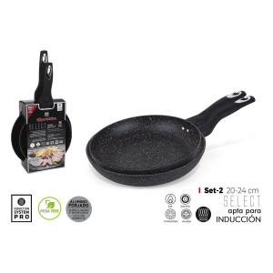 SET 2 SARTENES ALUMINIO FORJADO SUPER...