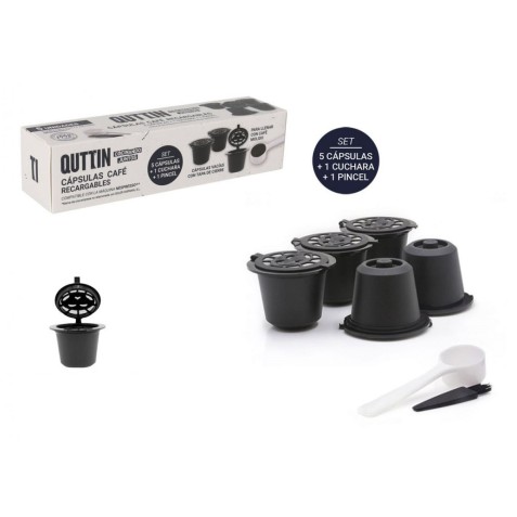 SET 5 CAPSULAS PARA CAFE RECARGABLES...