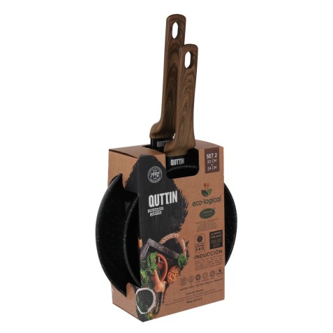 SET 2 SARTENES ALUMINIO FORJADO ECO...