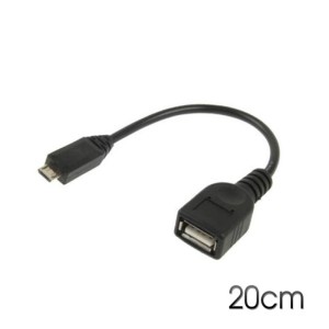 CABLE OTG MICRO USB A USB 20CM CROMAD