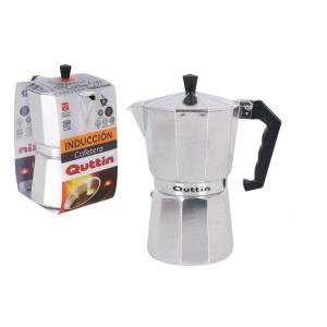 CAFETERA ALUMINIO INDUCCION CLASSIC 9 TAZAS QUTTIN
