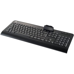 TECLADO USB CON LECTOR DE DNI 3.0...