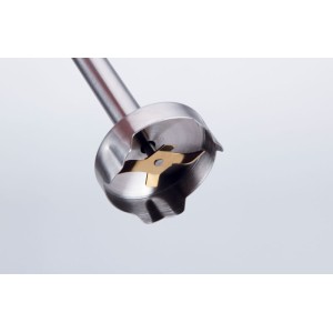 BATIDORA DE VARILLA INOX 1000W DOBLE...
