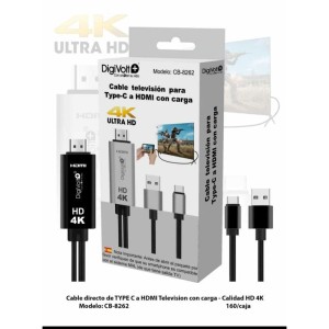 CABLE MHL CB-8274 TIPO C HDMI 4K...