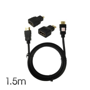 KIT 3 EN 1 HDMI (ADAPT. MINI, MICRO Y...
