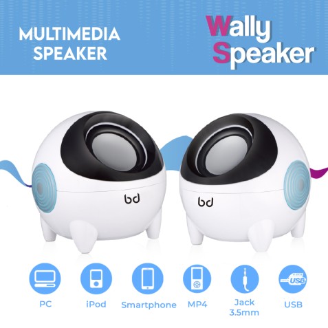 ALTAVOCES MULTIMEDIA 3WX2 WALLY BIWOND