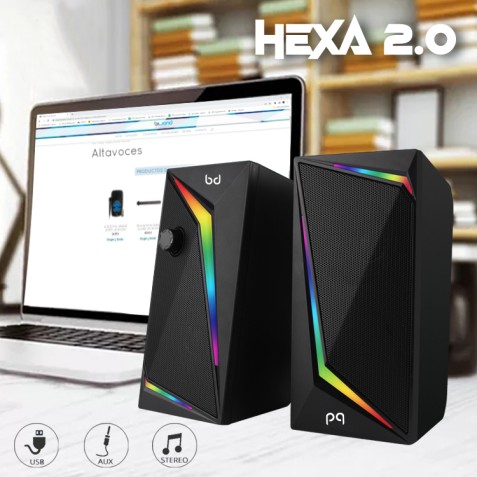 ALTAVOCES GAMING 10W HEXA BIWOND