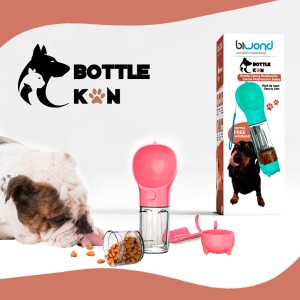BOTELLA MULTIFUNCIÓN MASCOTAS BIWOND...