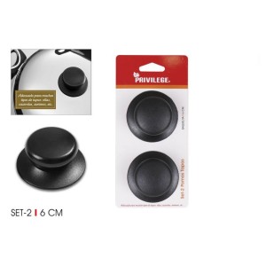 SET DOS POMOS NEGROS PARA TAPAS...