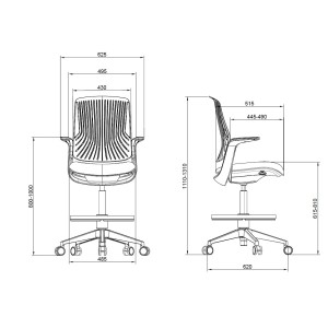 SILLA OFICINA ELEVARE PRO CROMAD