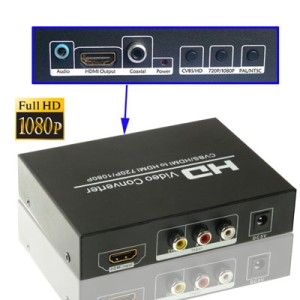 CONVERSOR AV A HDMI CROMAD