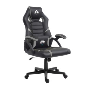 SILLA GAMING SERIE NITRO NEGRO/GRIS...