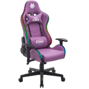 SILLA GAMING RGB SERIE FENRIR VIOLETA...
