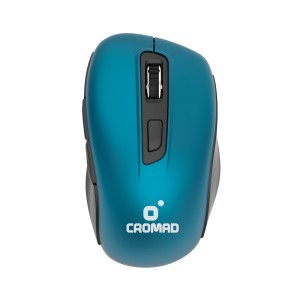 RATON X70 INALAMBRICO AZUL CROMAD