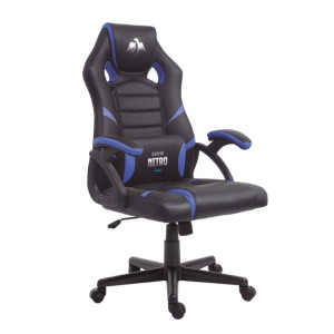 SILLA GAMING SERIE NITRO NEGRO/AZUL...