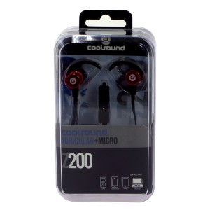 AURICULAR + MICROFONO Z200 ROJO...