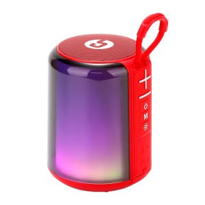 ALTAVOZ BLUETOOTH LIGHT BOOM 5W ROJO...