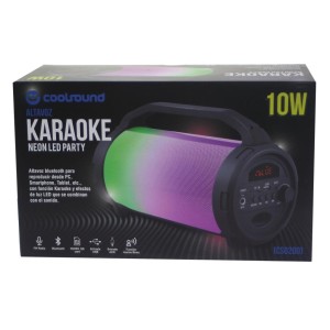 ALTAVOZ KARAOKE BLUETOOTH NEON PARTY...