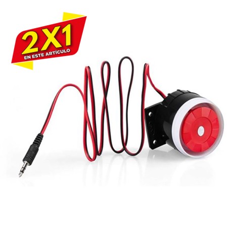 MINI SIRENA CON CABLE PARA ALARMA...