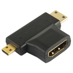 ADAPTADOR 3 EN 1 MICRO, MINI | HDMI...