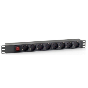 REGLETA PDU RACK 19" 8 TOMAS +...