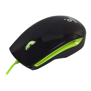 RATÓN X50 USB NEGRO/VERDE CROMAD