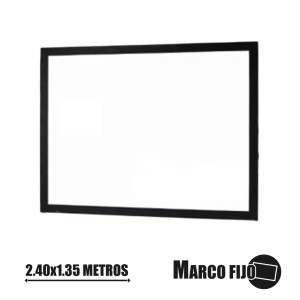 PANTALLA PROYECCION MARCO FIJO...