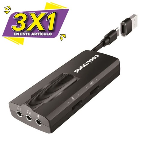 TARJETA DE SONIDO 7.1 EXTERNA GAME...