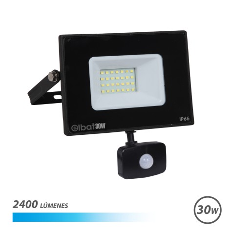 FOCO LED ULTRA PLANO 30W CON SENSOR...
