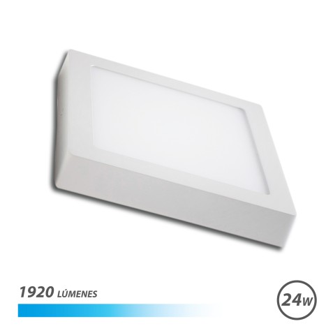 DOWNLIGHT CUADRADO SOBRE PARED LED...
