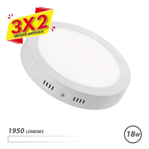 DOWNLIGHT CIRCULAR SOBRE PARED LED...